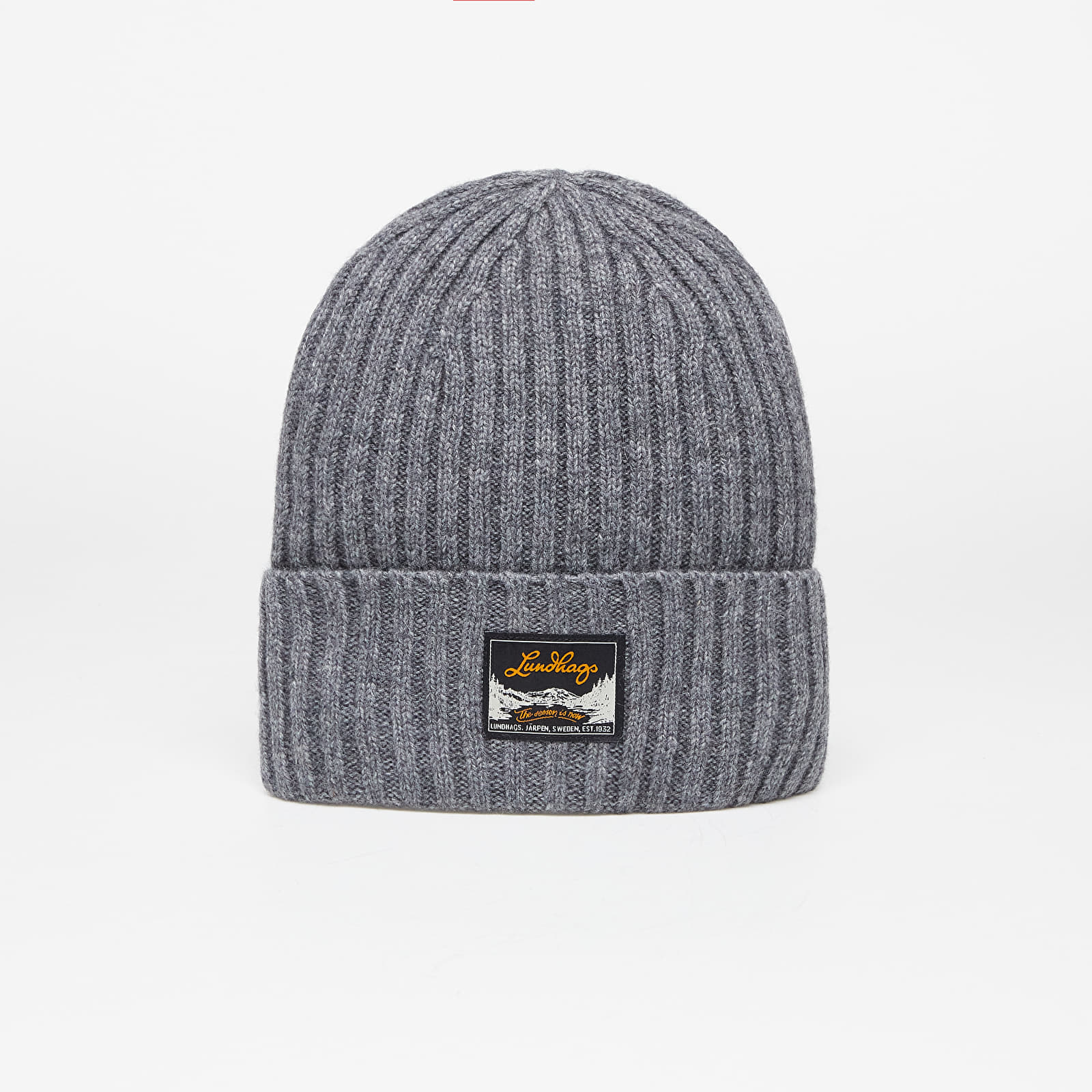 Lundhags Knak Wool Beanie Grey Melange Universal