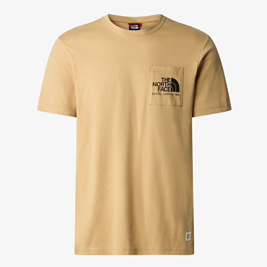 T-shirts The North Face Berkeley California Pocket Tee Khaki Stone/ TNF  Black