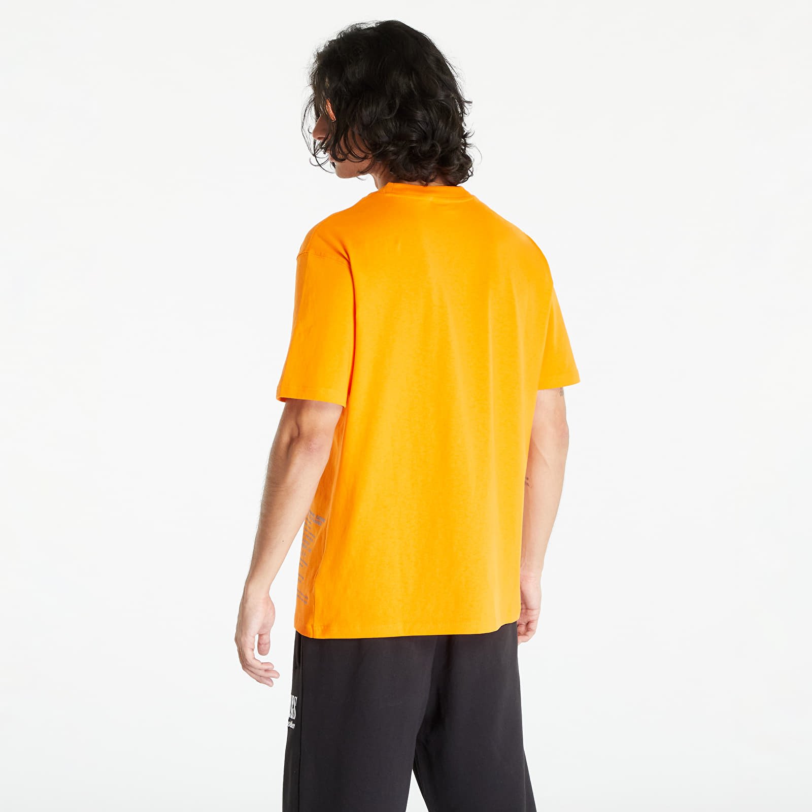 T-Shirts Puma x PLEASURES Typo Short Sleeve Tee Orange
