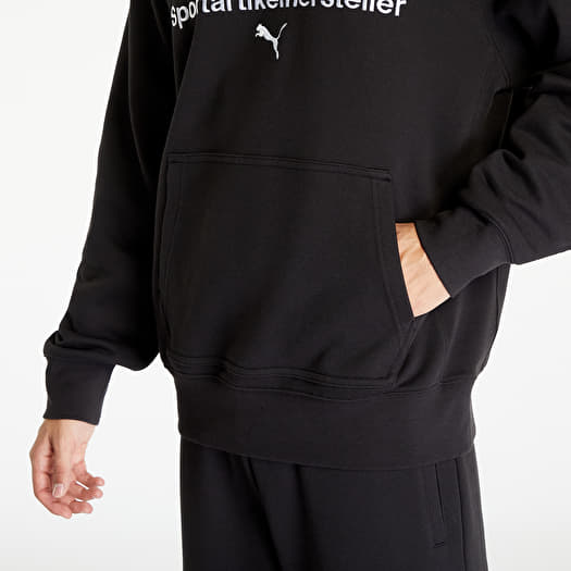 Hoodies and sweatshirts Puma x PLEASURES Graphic Hoodie Black