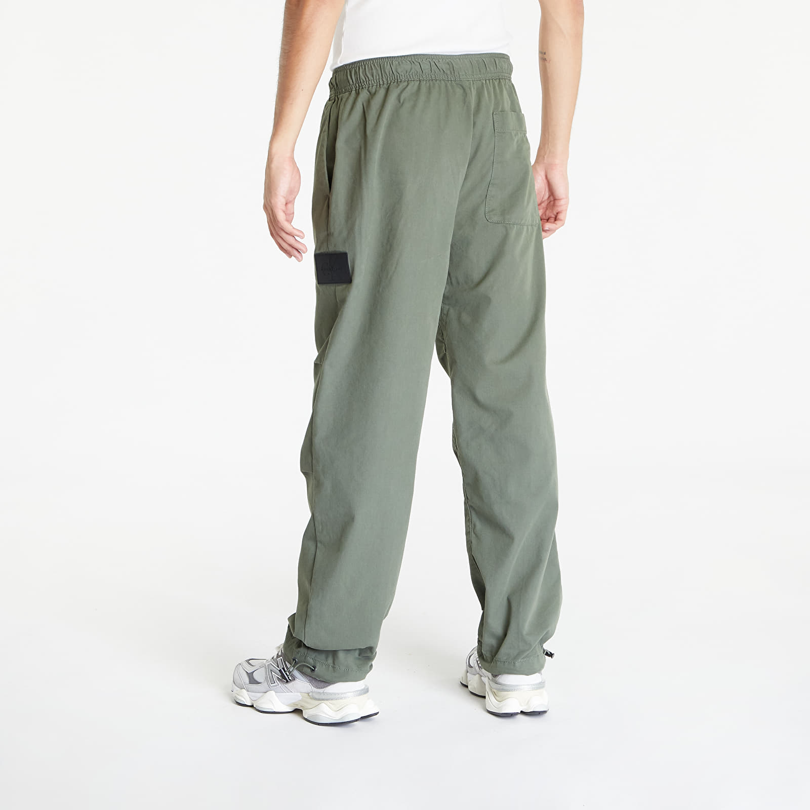 Spodnie Calvin Klein Jeans Topstitch Woven Pant Thyme