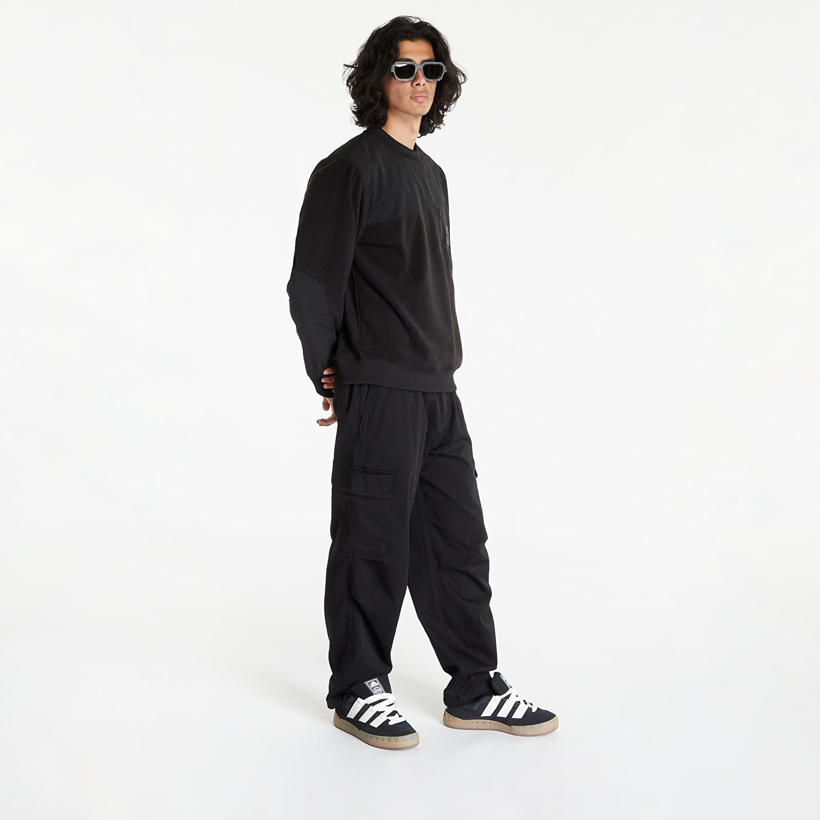Felpe Calvin Klein Jeans Polar Fleece Outdoor Sweatshirt Black Footshop