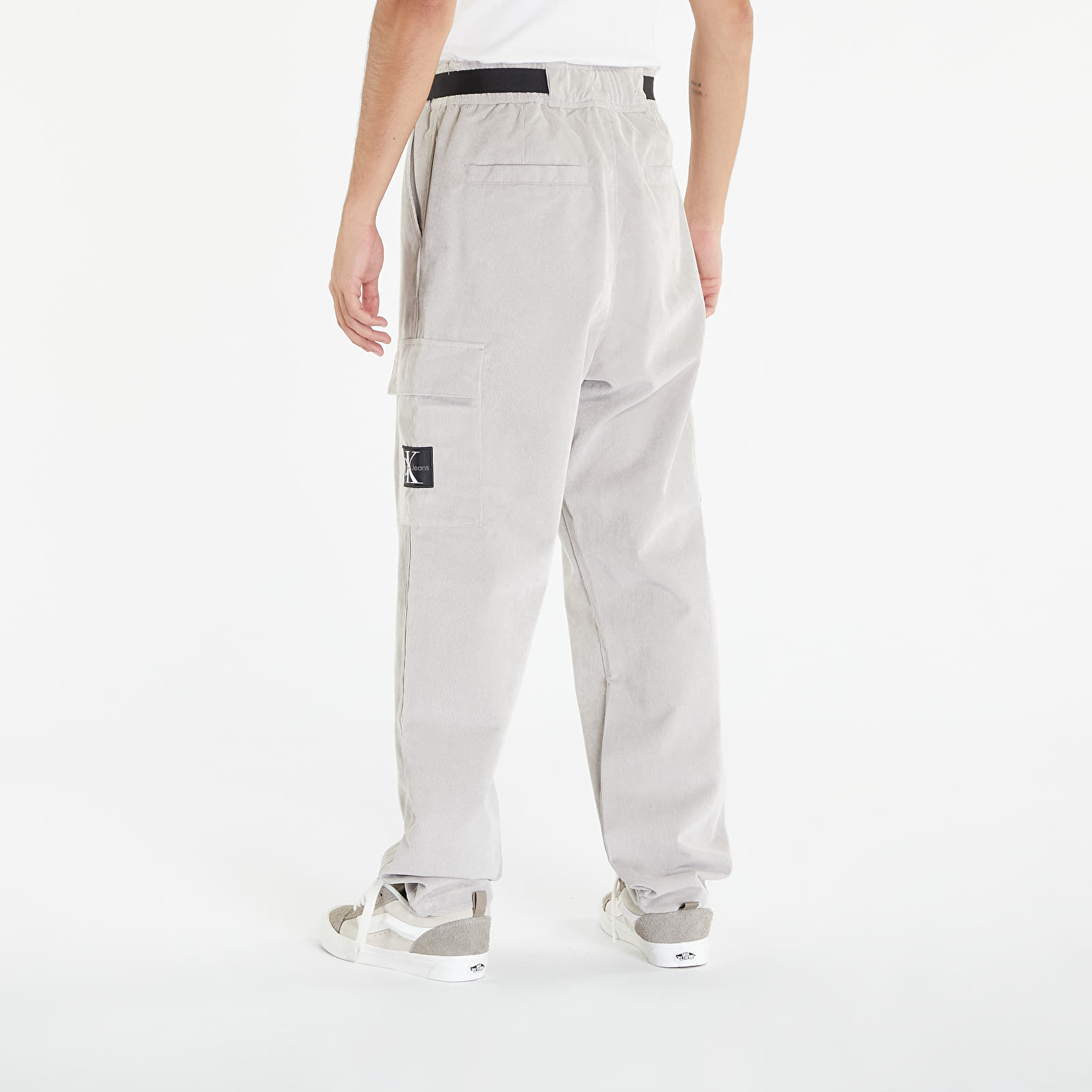Bukser Calvin Klein Jeans Corduroy Pant Gray