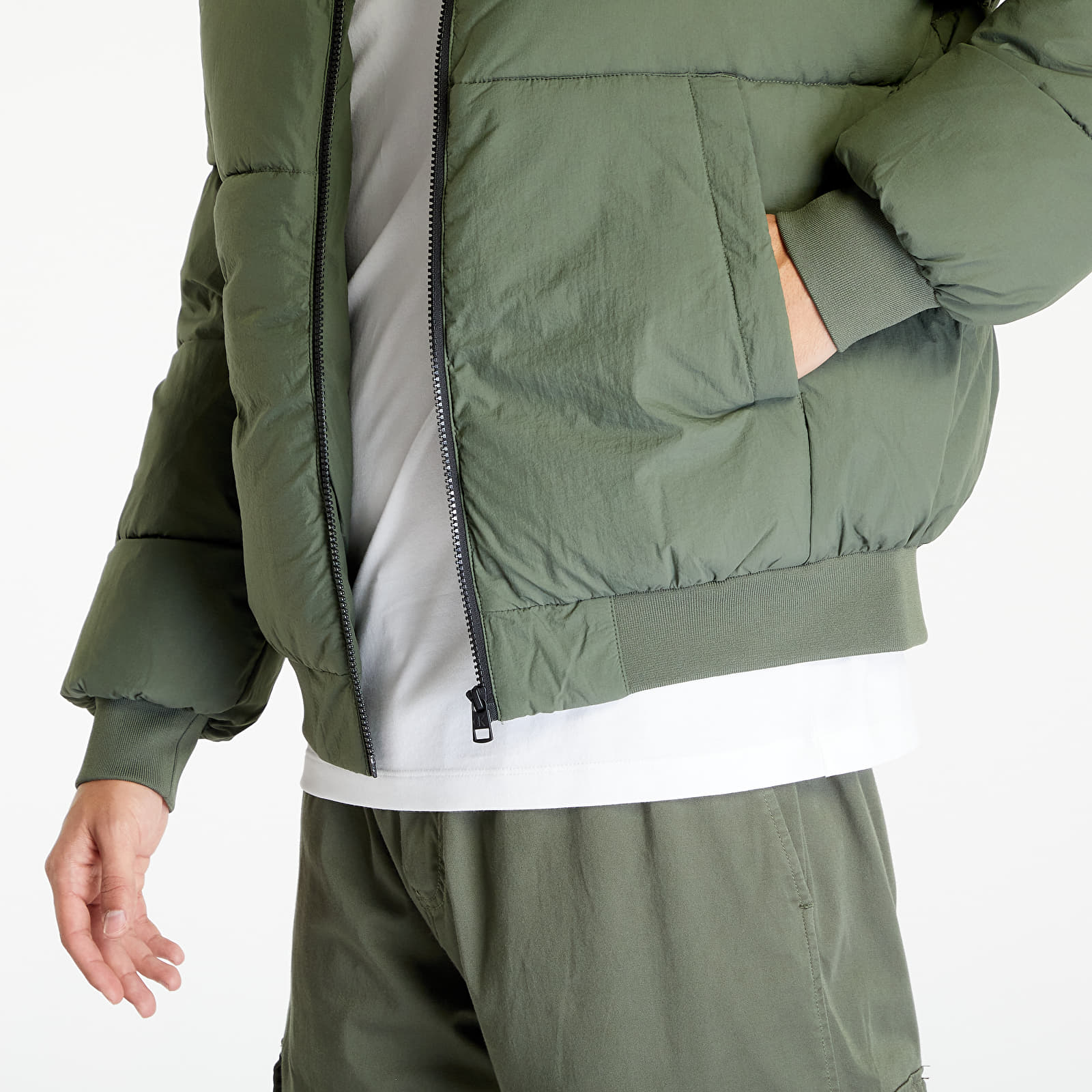 Bomber Calvin Klein Jeans Commercial Bomber Jacket Green