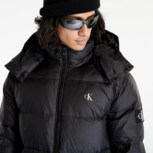 Jackets Calvin Klein Jeans Essentials Down Long Jacket Black