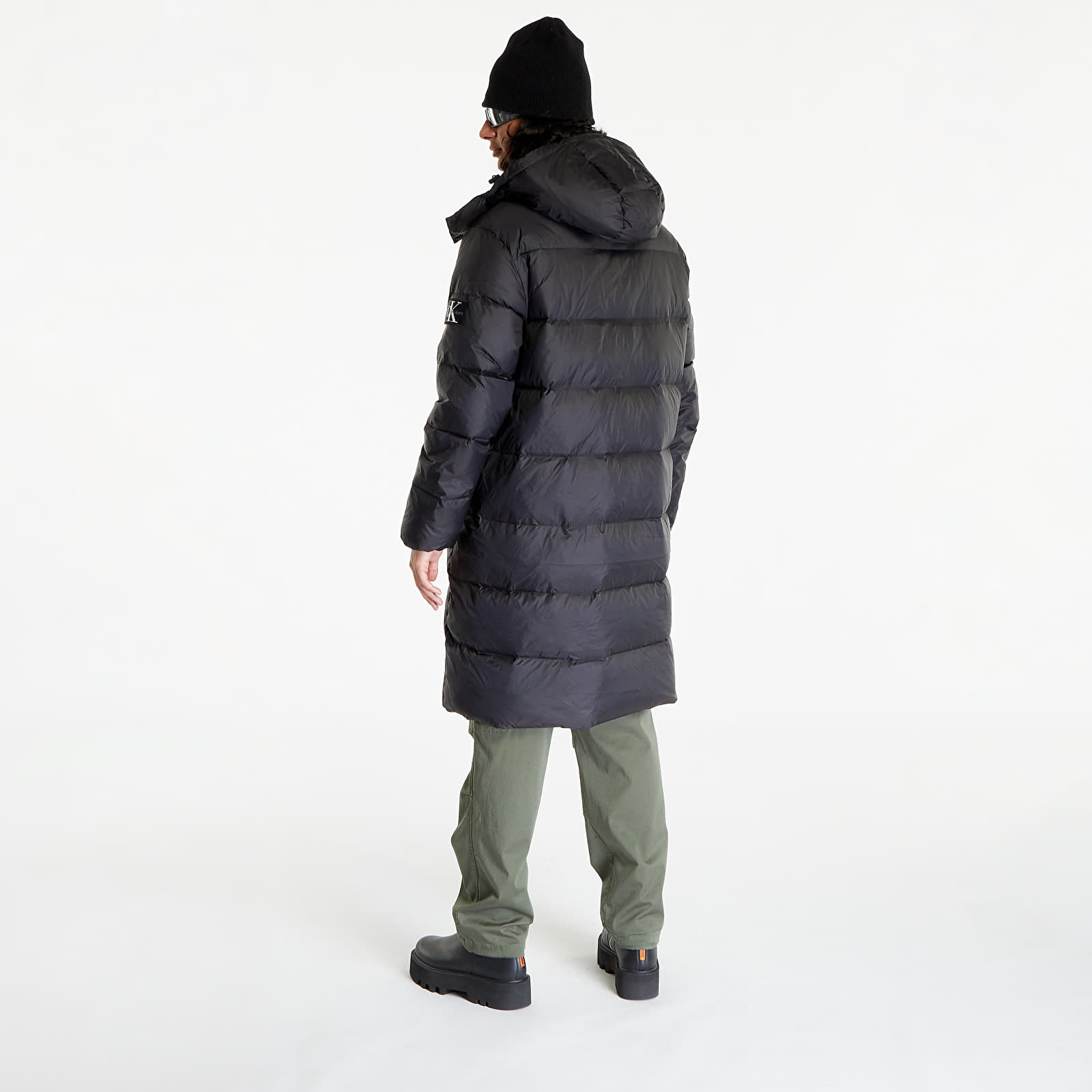 Jacken Calvin Klein Jeans Essentials Down Long Jacket Black