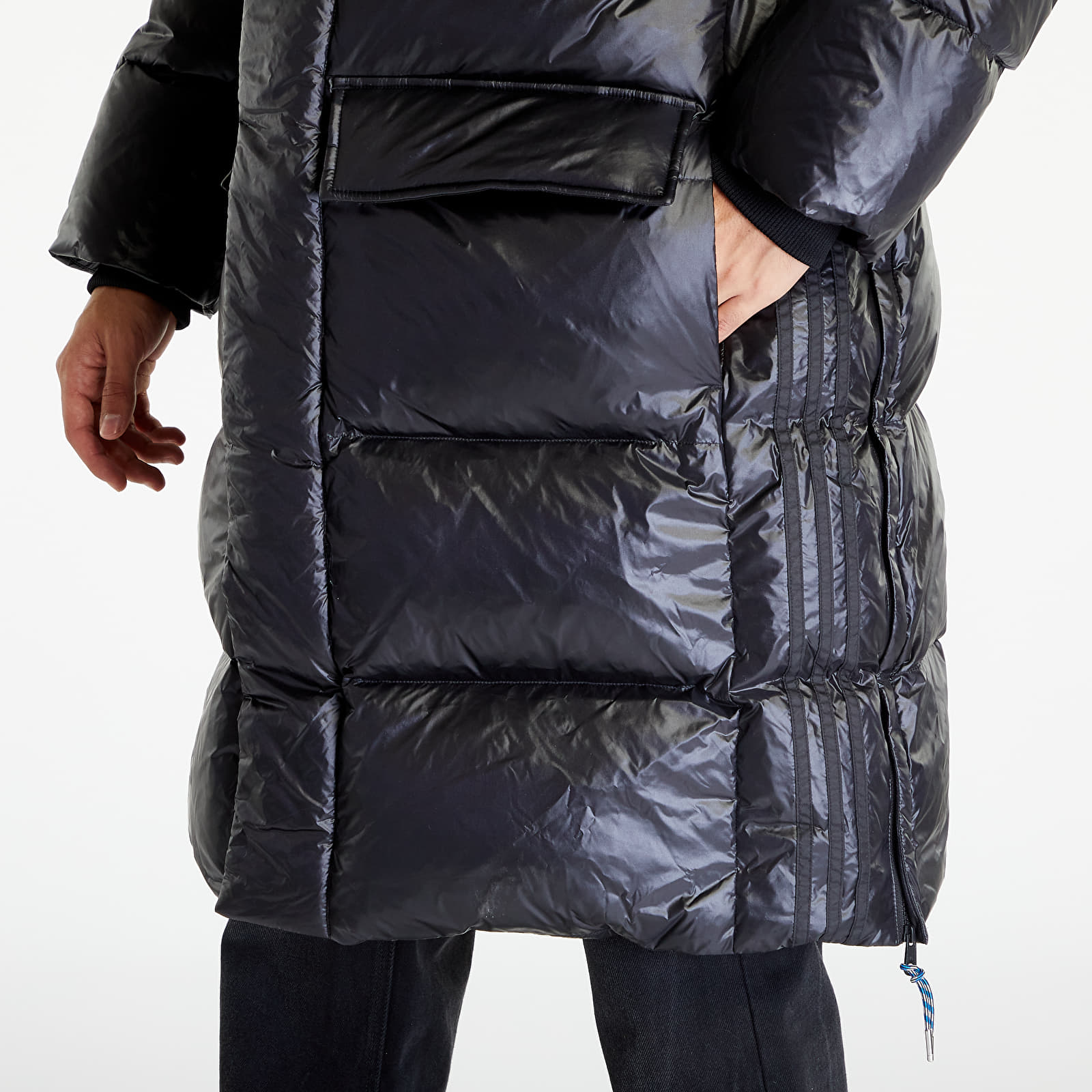 Adidas long puffer cheap