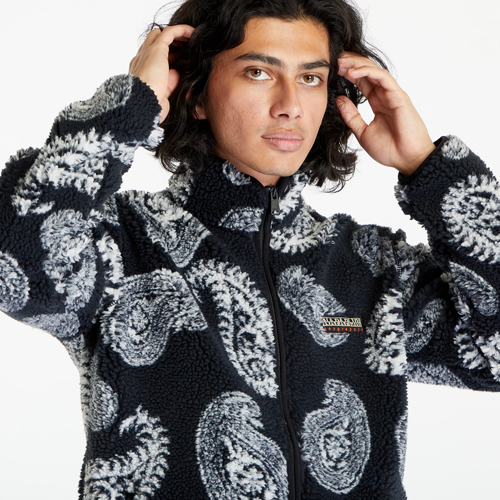 Felpe Napapijri Holiday Full-Zip Sweatshirt Paisley