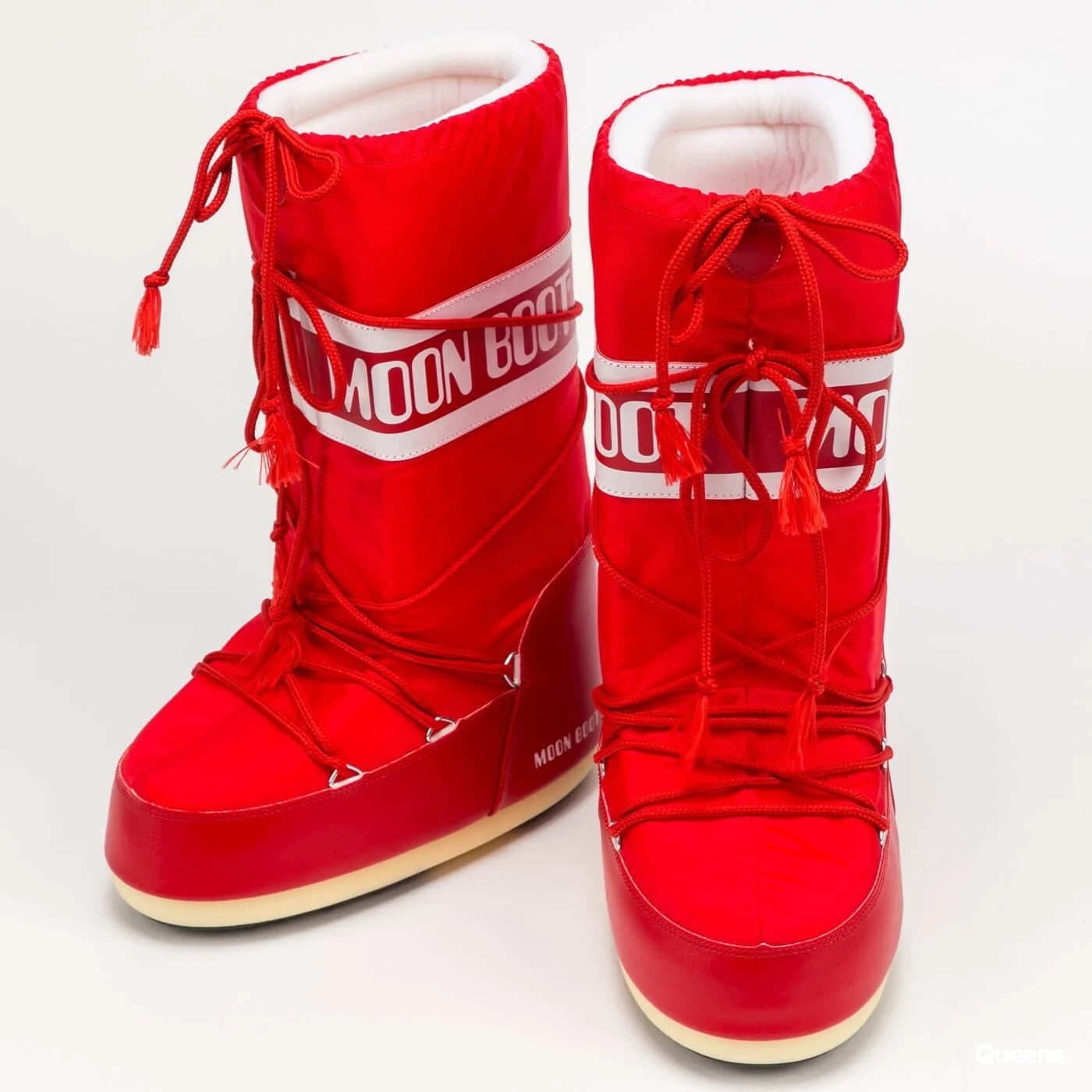 Dámské tenisky a boty Moon Boot Nylon Red