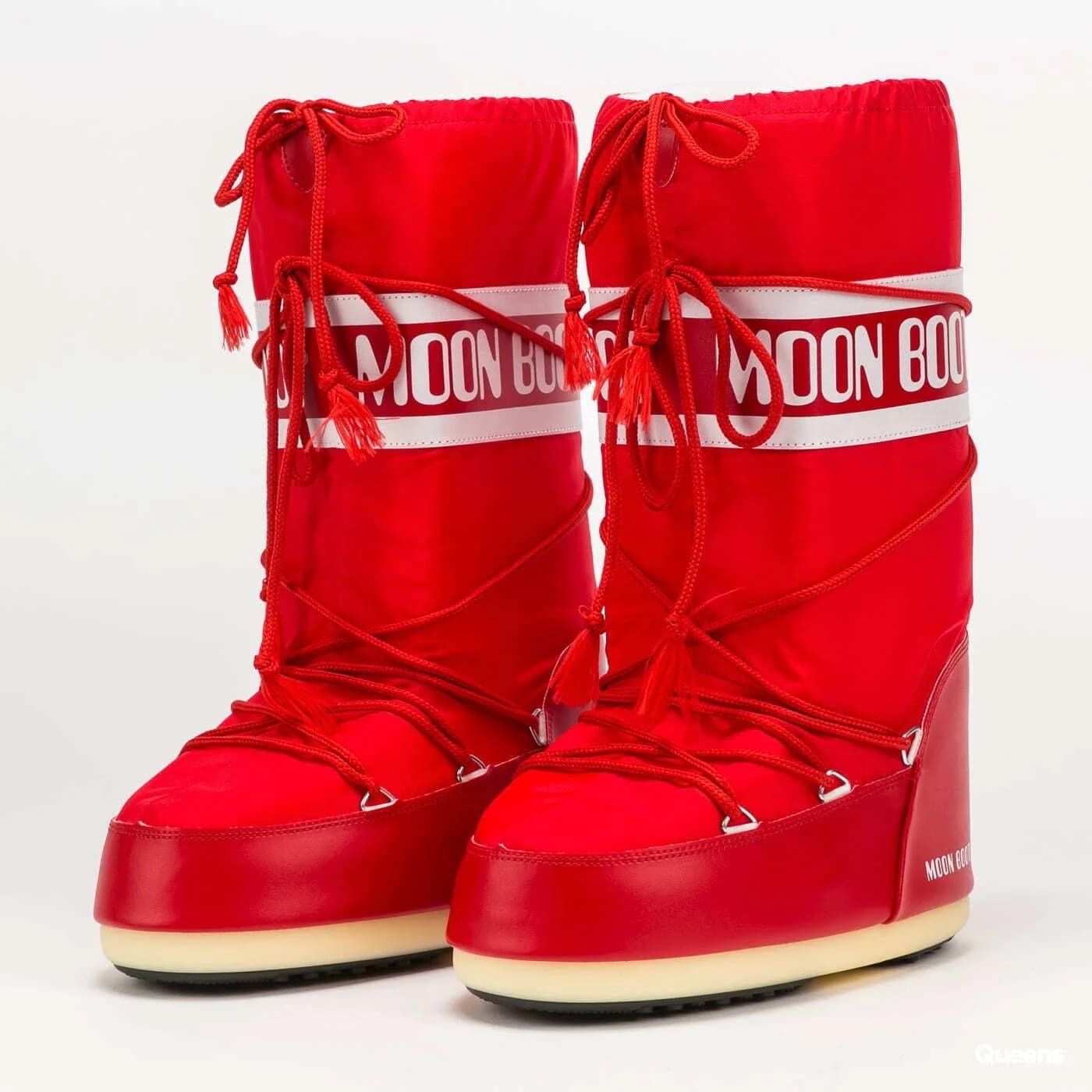 Dámské tenisky a boty Moon Boot Nylon Red