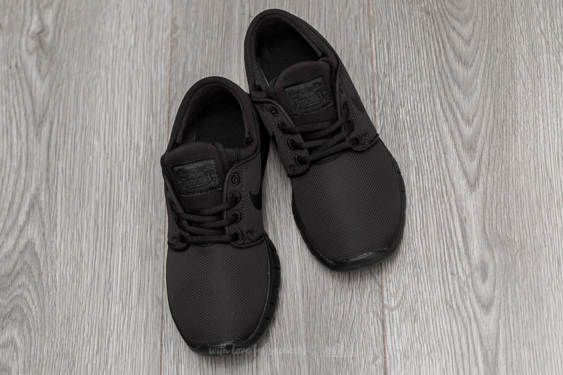 Női cipők Nike Stefan Janoski Max (GS) Black/ Black-Black