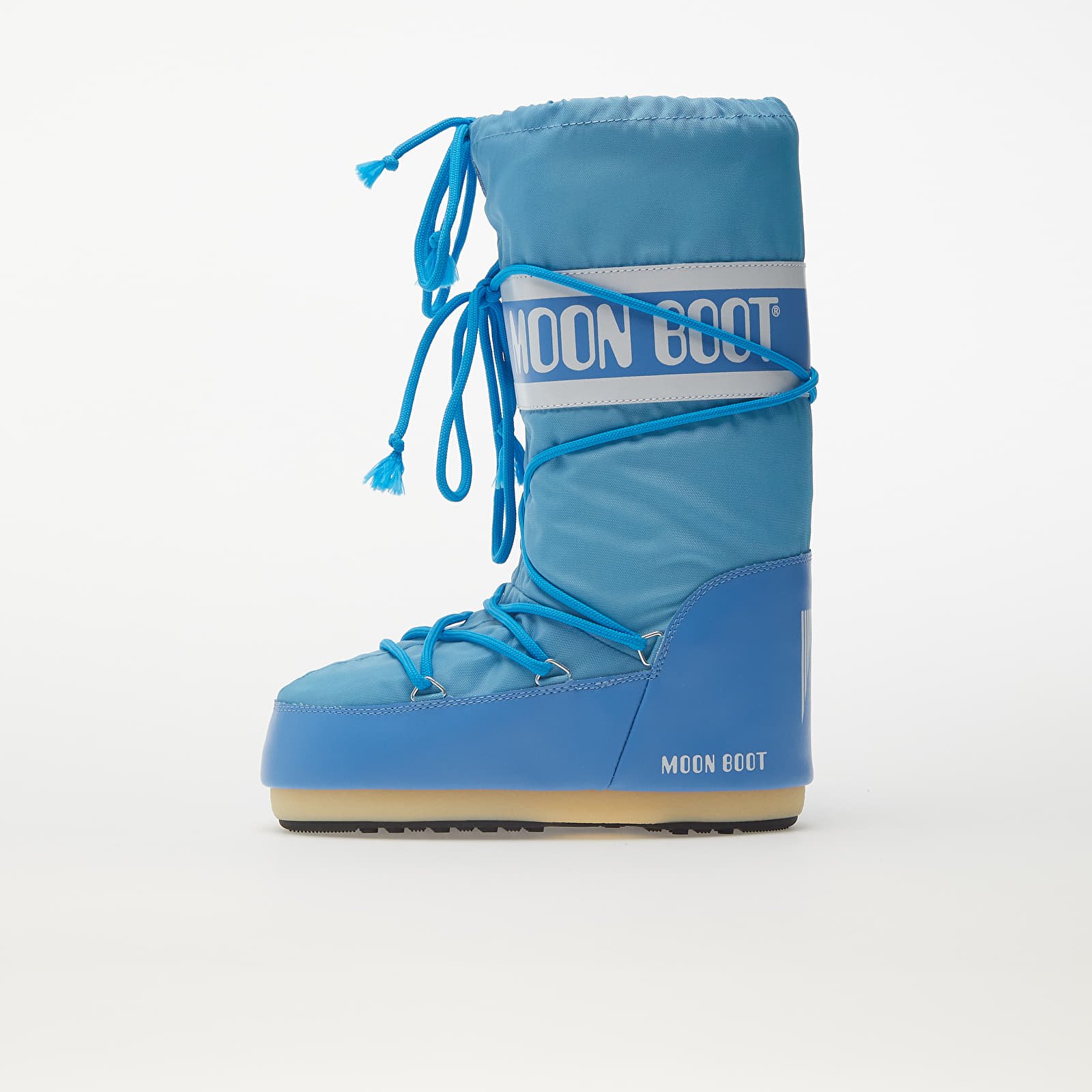 Încălțăminte și sneakerși pentru bărbați Moon Boot Icon Nylon Alaskan Blue