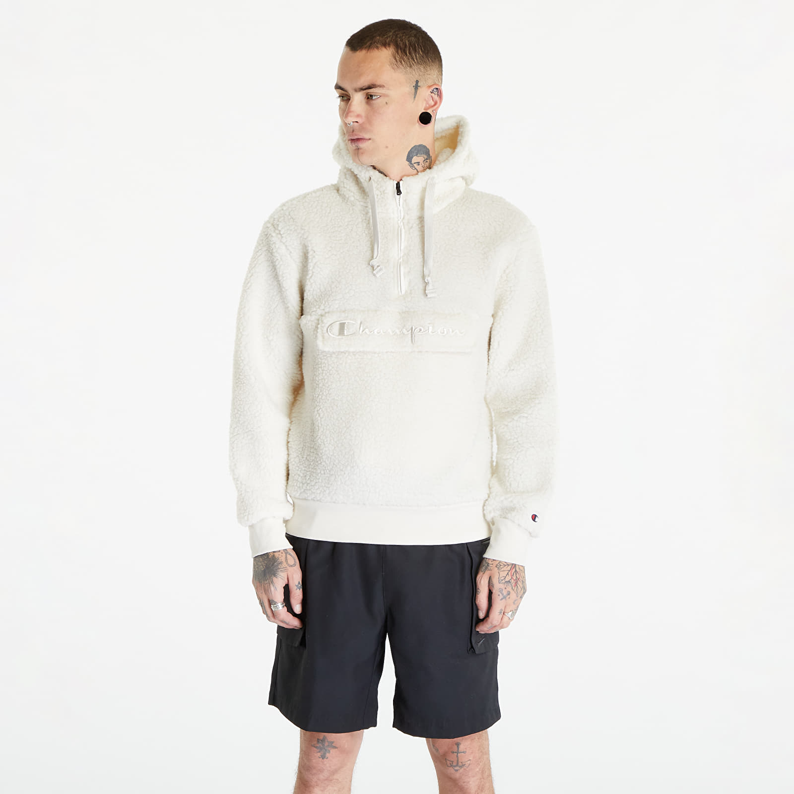 Men’s Sweatshirt without Hood Champion Half Zip