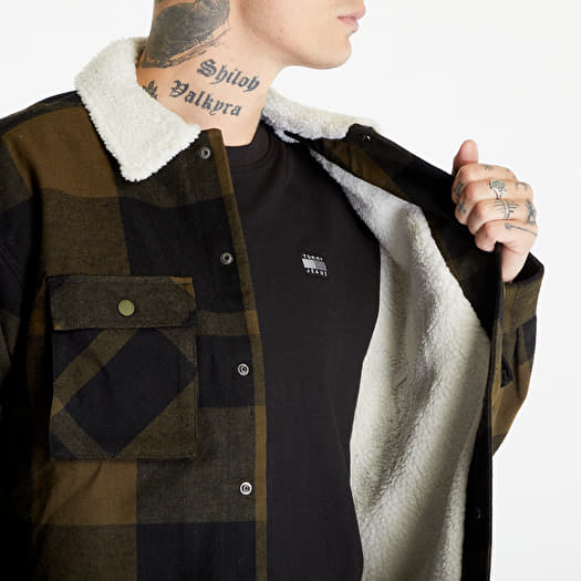 Tommy Jeans Check Sherpa Lin Overshirt