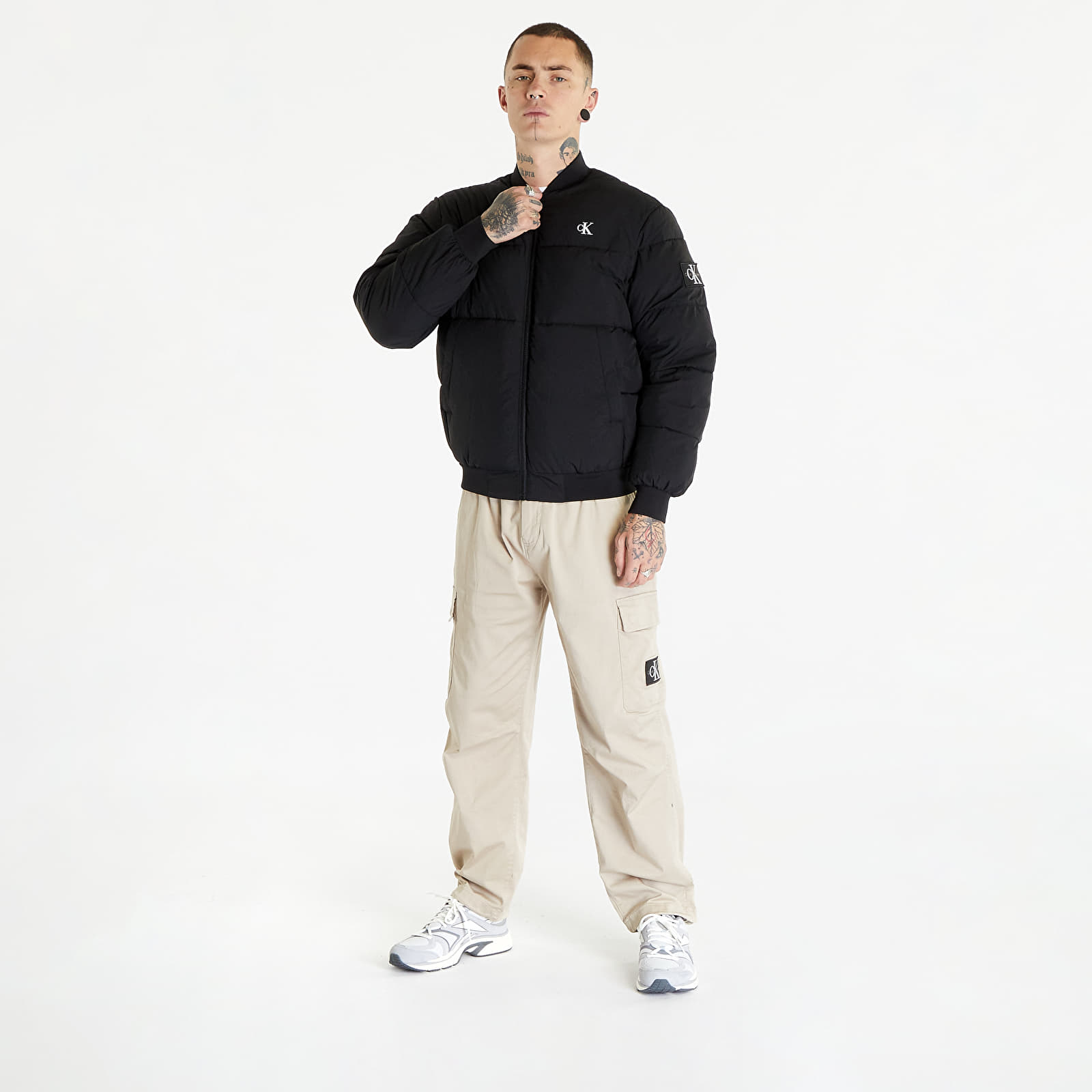 Bomber Calvin Klein Jeans Commercial Bomber Jacket Black