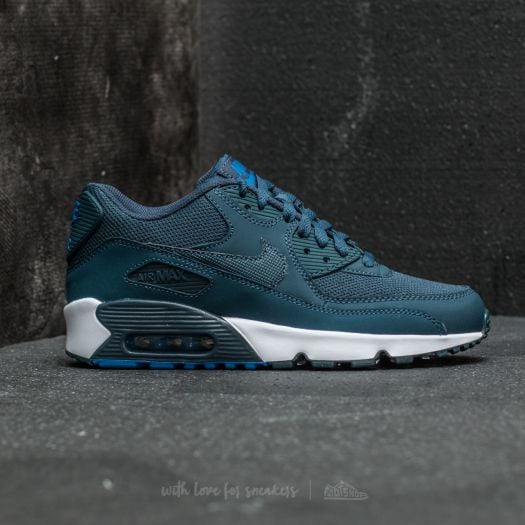 navy blue and gray sneakers