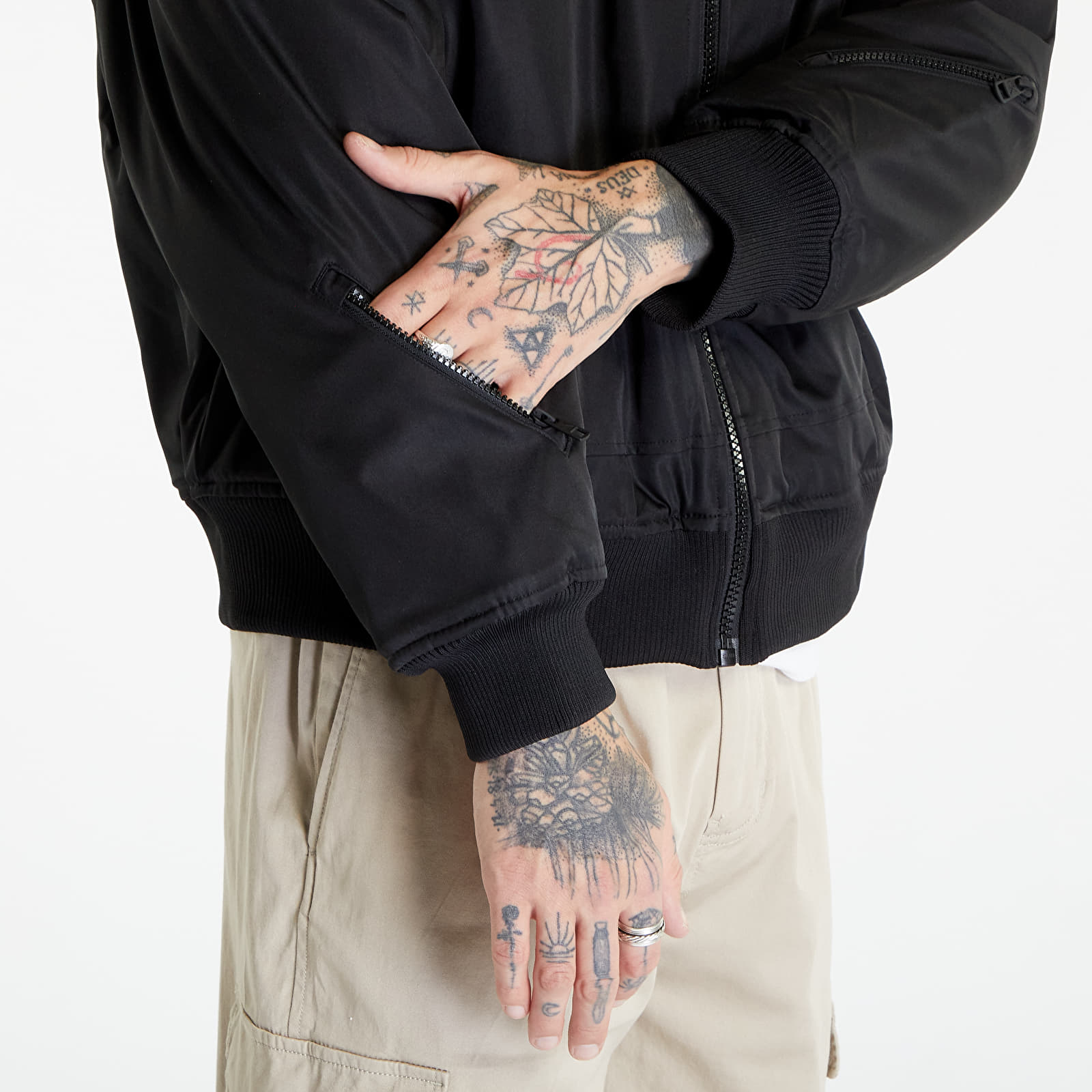 Bomber Calvin Klein Jeans Fashion Bomber Jacket Black
