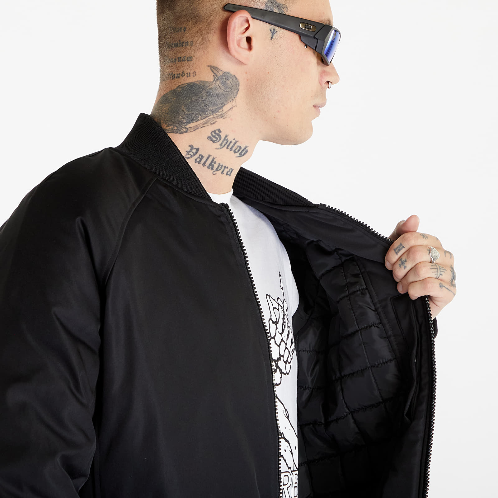Bomber Calvin Klein Jeans Fashion Bomber Jacket Black