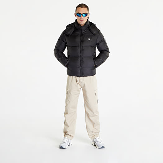 Calvin Klein logo-patch Hooded Puffer Coat - Farfetch