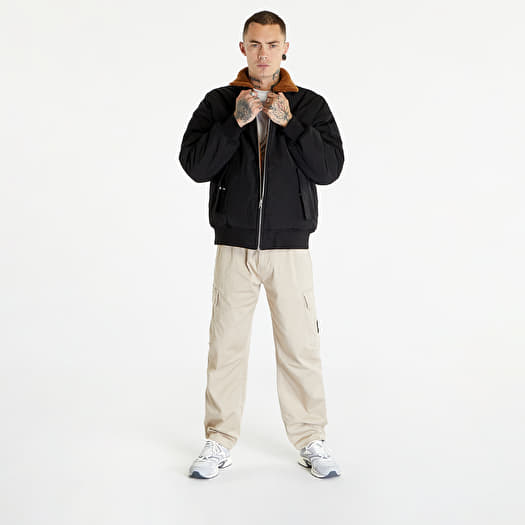 | Reversible Bomber Bomber Black/ Jeans Footshop Jacket Jackets Calvin Brown Klein Sherpa