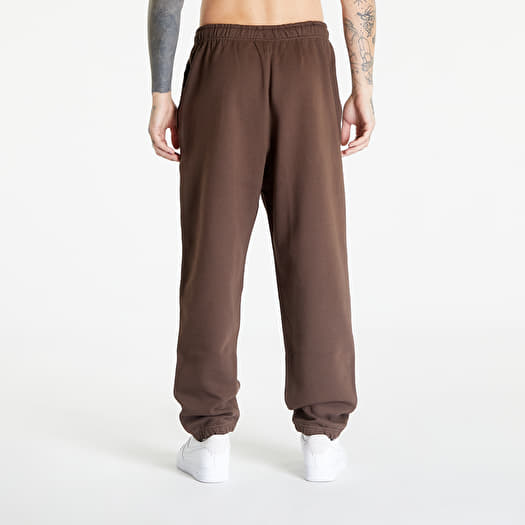 Jogger Pants Nike Solo Swoosh Men's Fleece Pants Baroque Brown/ White