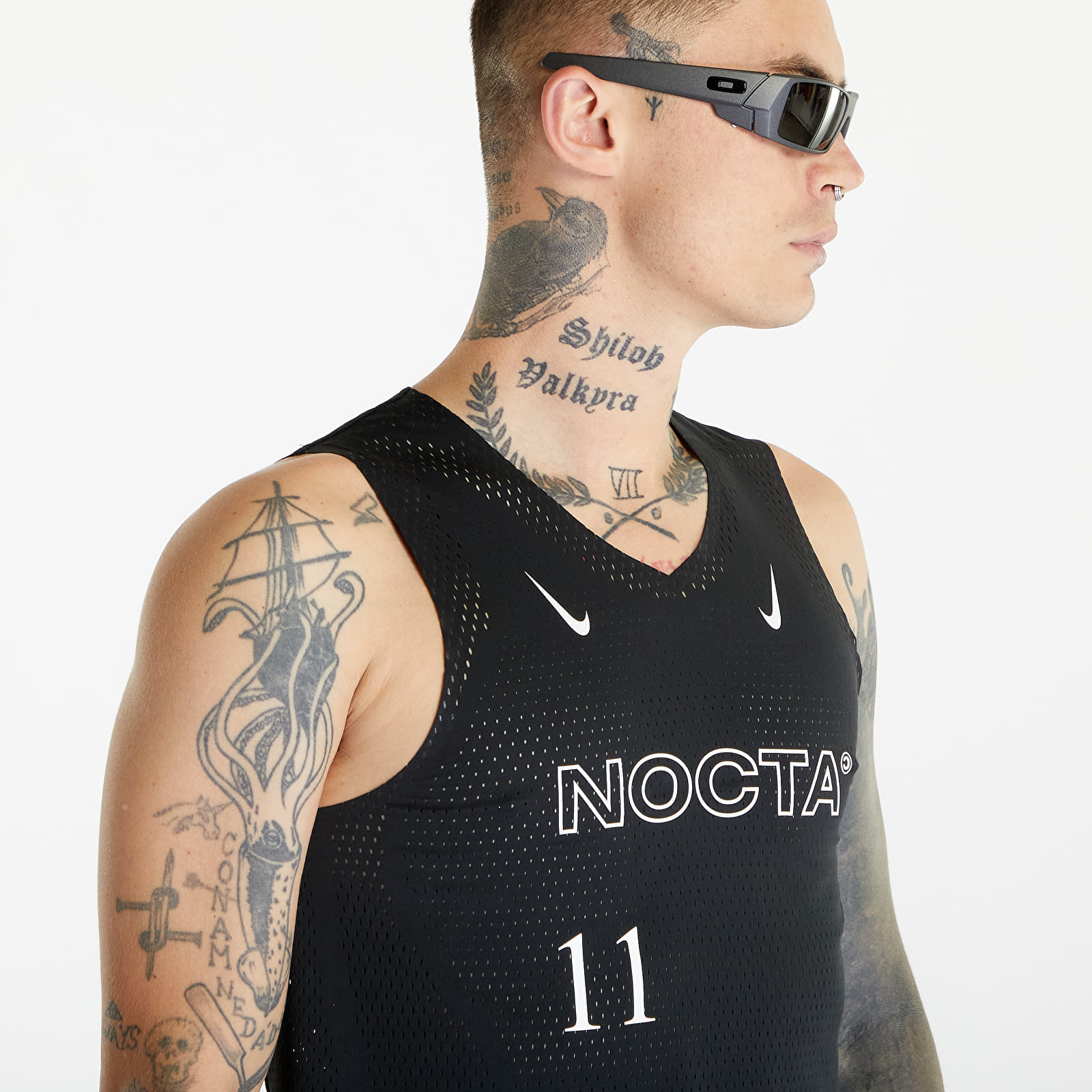 Camisetas de tirantes Nike x NOCTA NRG Yb Dri-FIT Jersey Black/ White