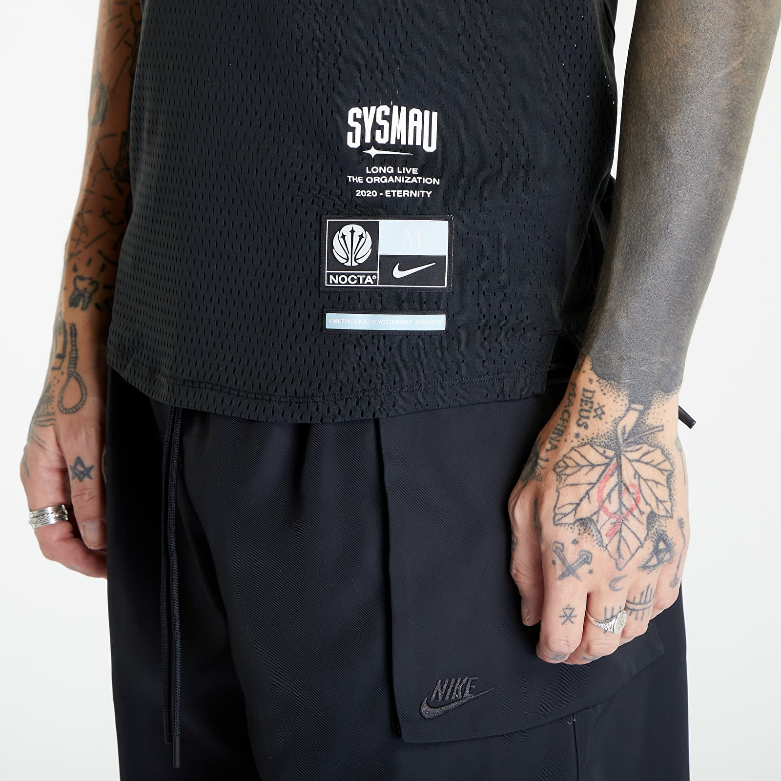 Camisetas de tirantes Nike x NOCTA NRG Yb Dri-FIT Jersey Black/ White