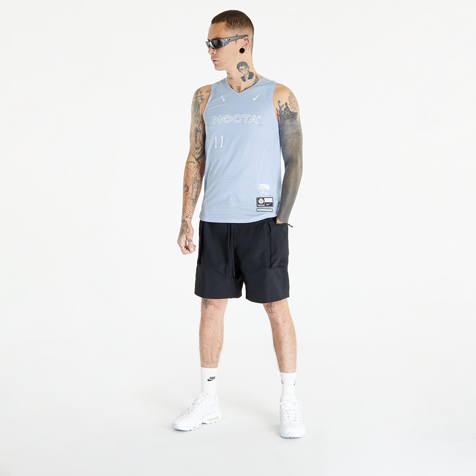 Leibchen Nike x NOCTA NRG Yb Dri-FIT Jersey Cobalt Bliss/ White