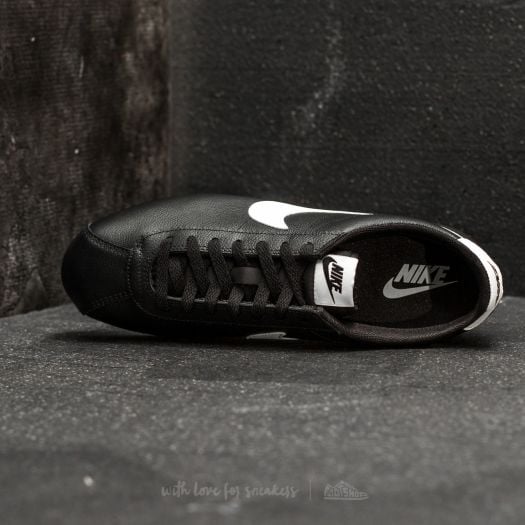 Nike cortez 2025 leather se noir