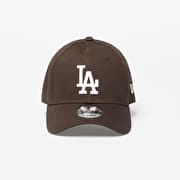 New Era Los Angeles Dodgers League Essential 9FORTY Adjustable Cap Brown Suede/ Off White