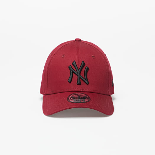 Casquette New Era 9FORTY New York Yankees noire et rouge