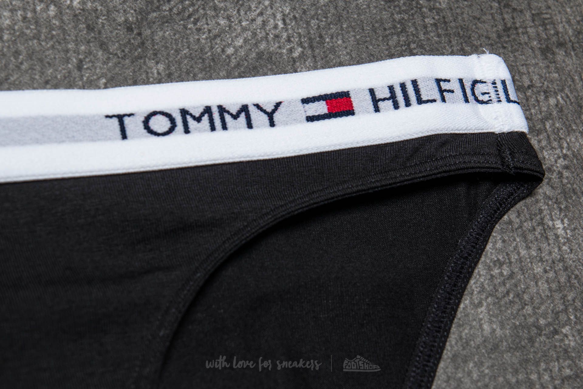 Бикини Tommy Hilfiger Cotton Bikini Iconic Black
