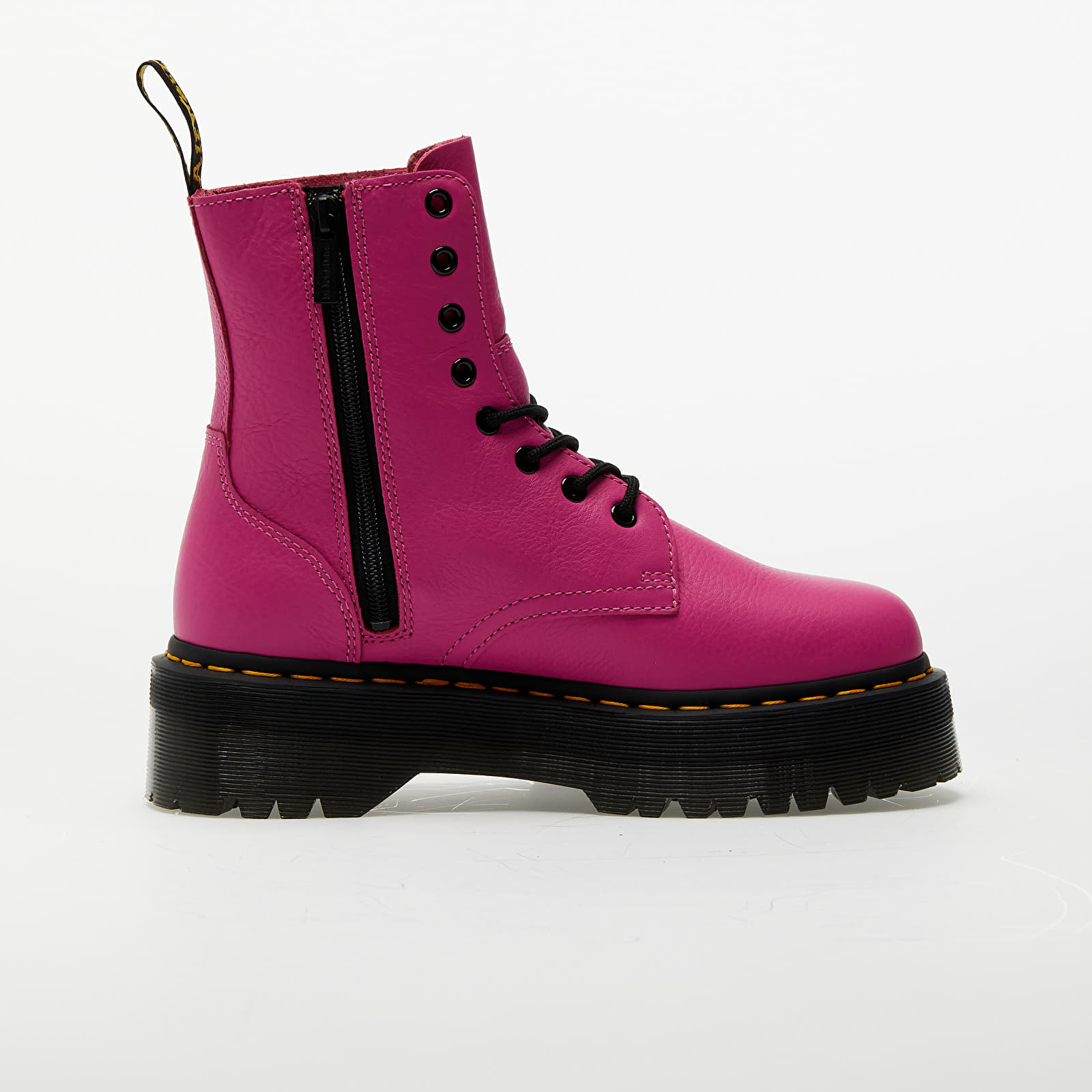 Scarpe uomo Dr. Martens Jadon Leather Thrift Pink Pisa