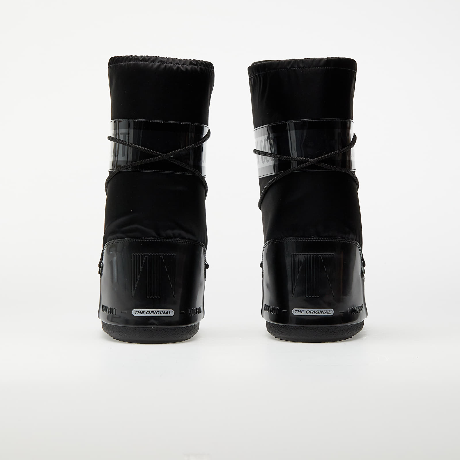 Herren Sneaker und Schuhe Moon Boot Icon Satin Glance Black