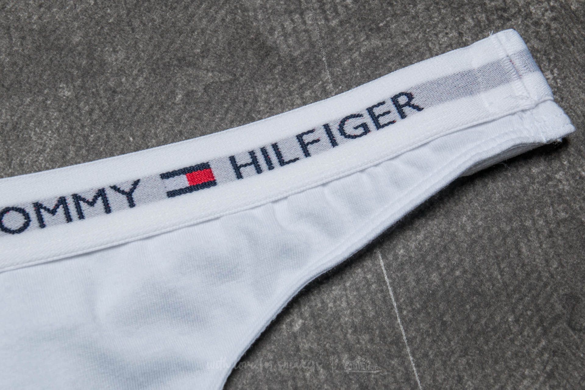 Slip  Tommy Hilfiger Thong White