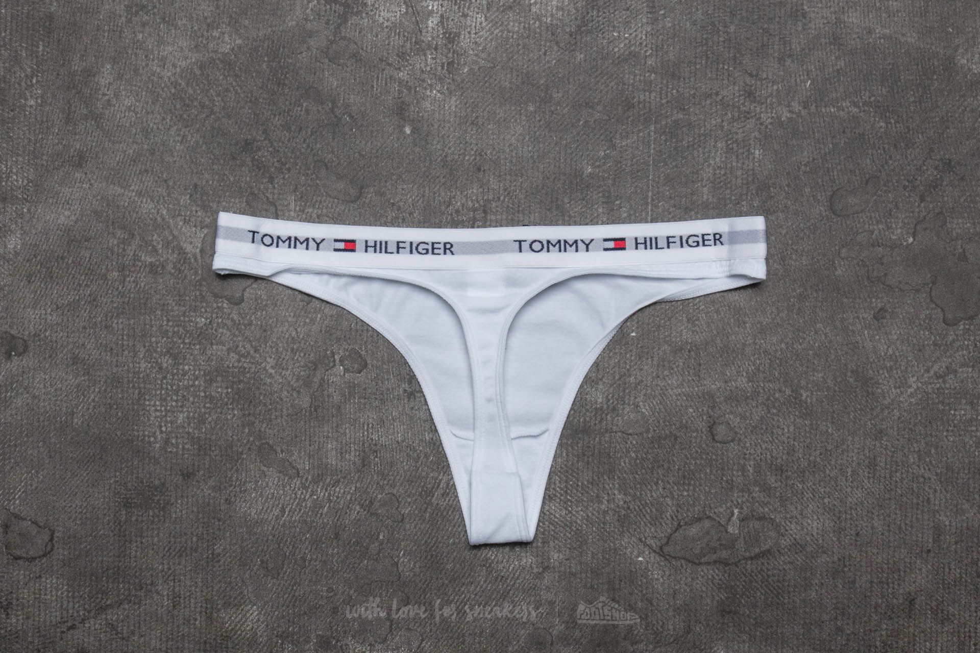 Tommy hilfiger best sale white thong