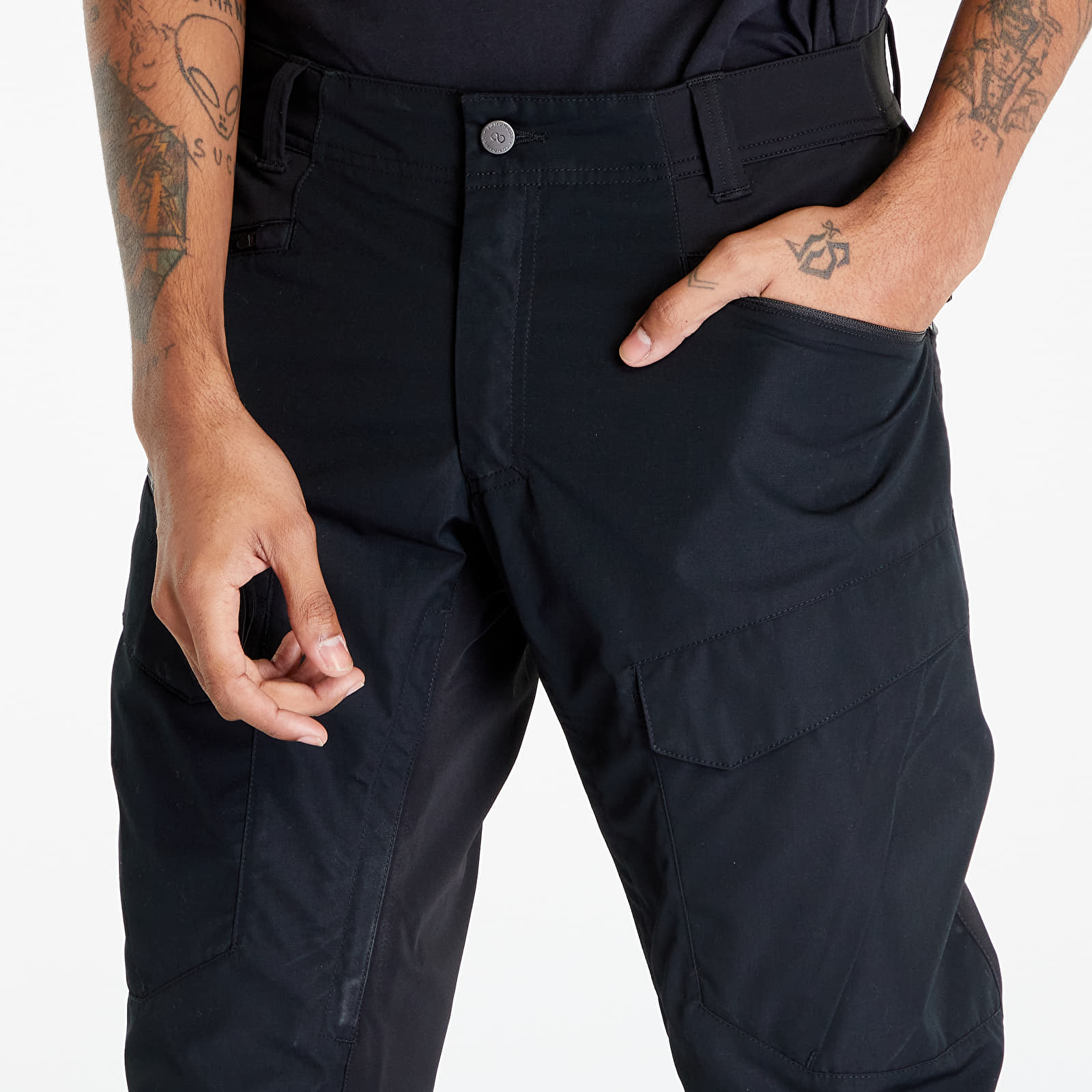 Pants Lundhags Fulu Cargo Strech Hybrid Pants Black