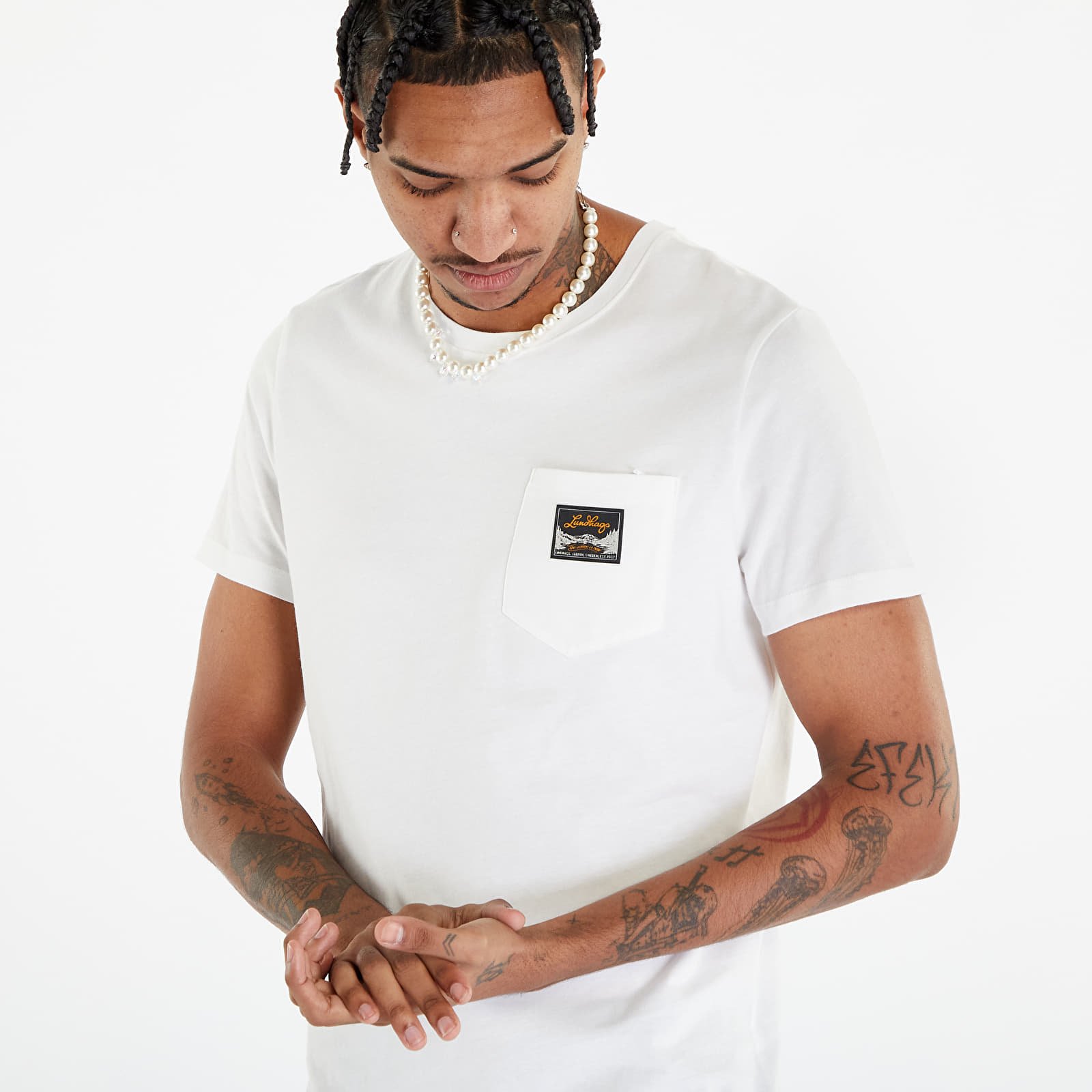 Camisetas Lundhags Knak T-Shirt White