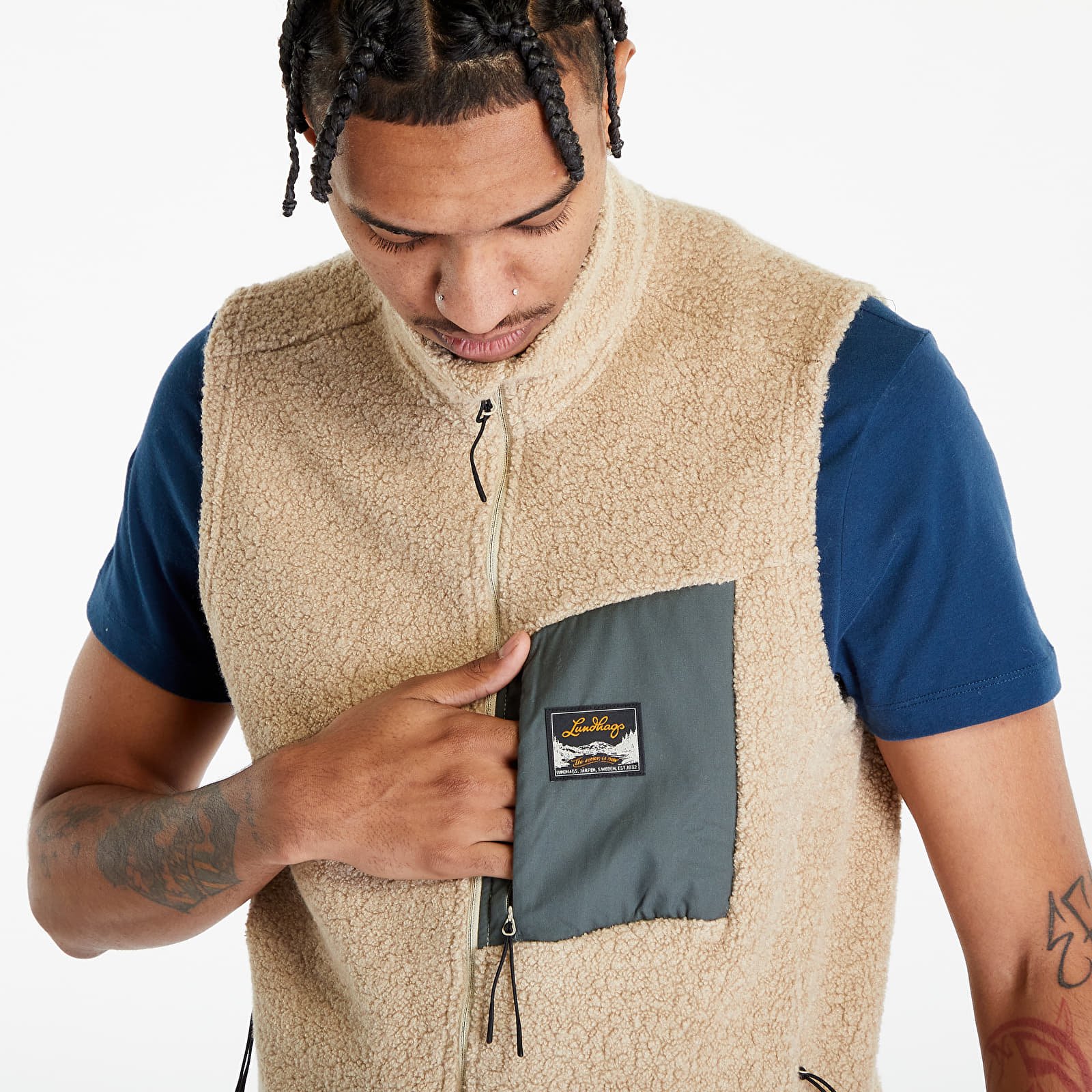 Безрукавки Lundhags Flok Pile Wool Vest Sand