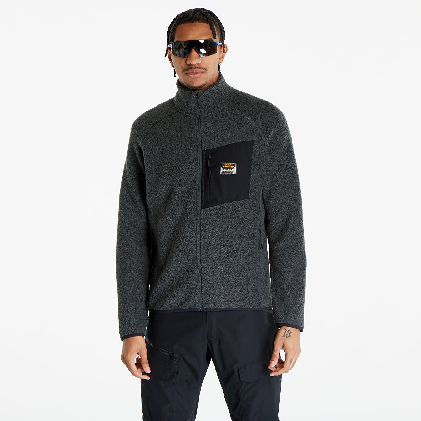 Jackets Lundhags Flok Pile Wool Fleece Jacket Seaweed