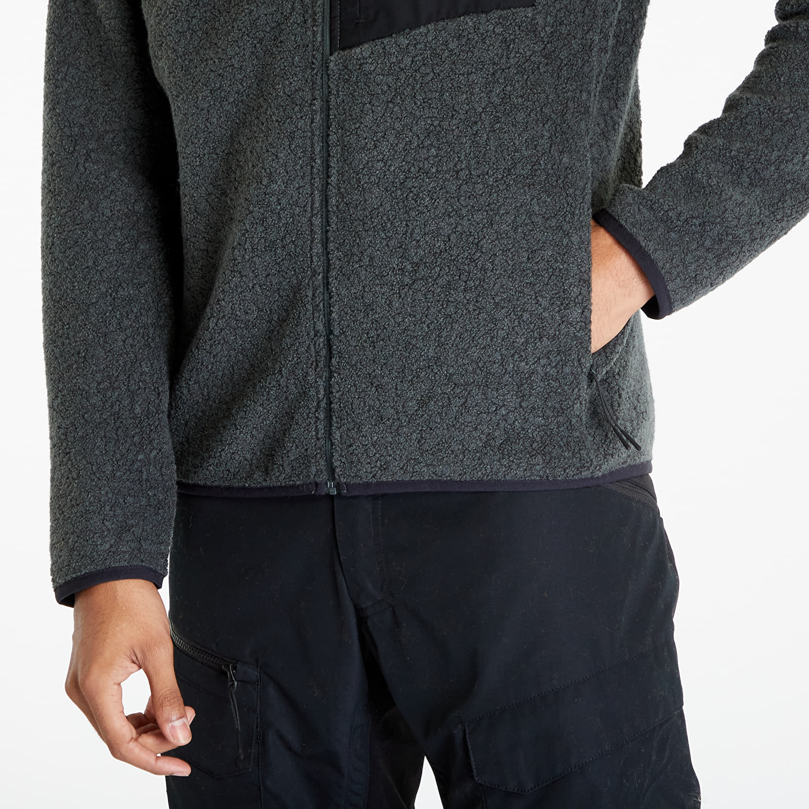 Jackets Lundhags Flok Pile Wool Fleece Jacket Seaweed