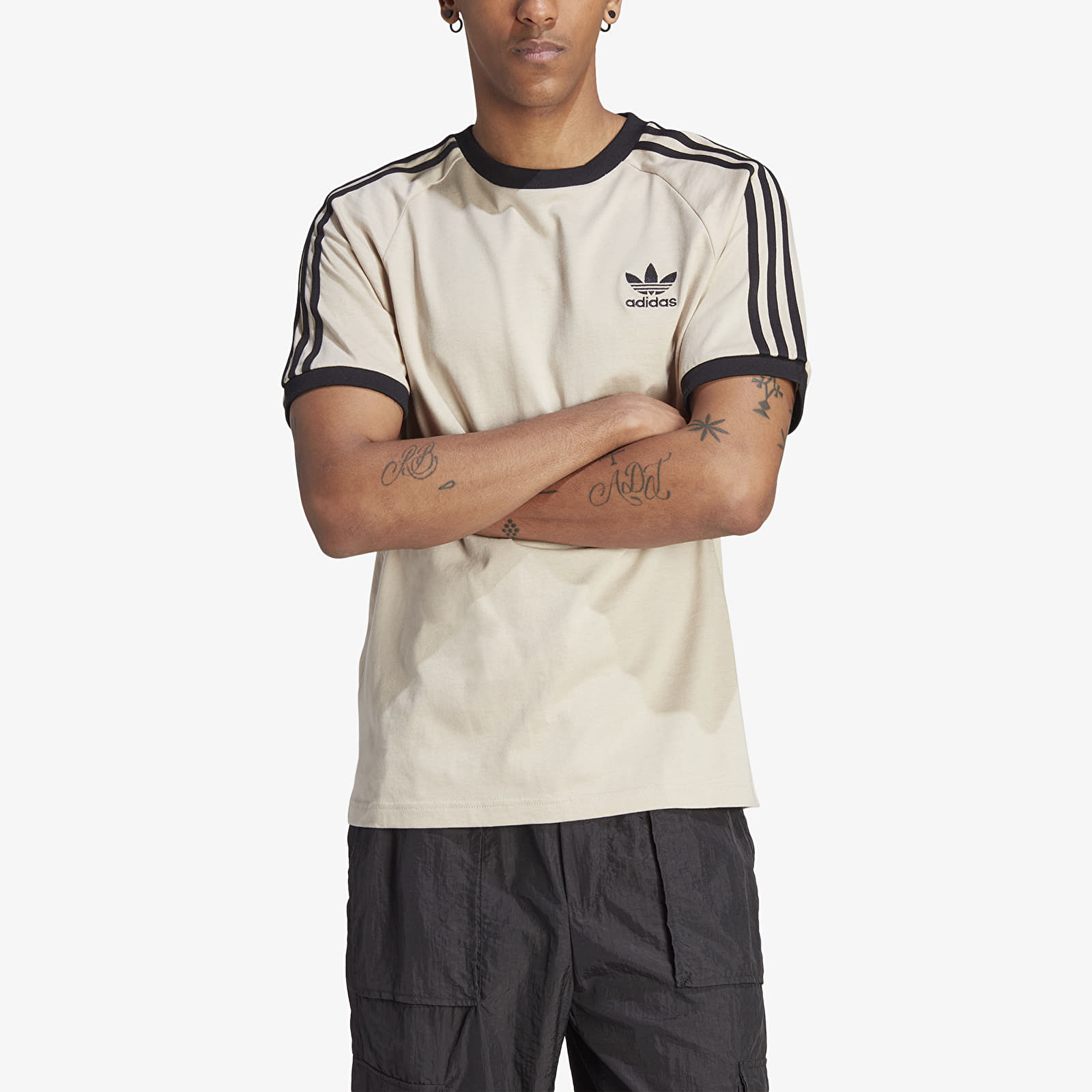 Tricouri adidas 3-Stripes Tee Wonder Beige