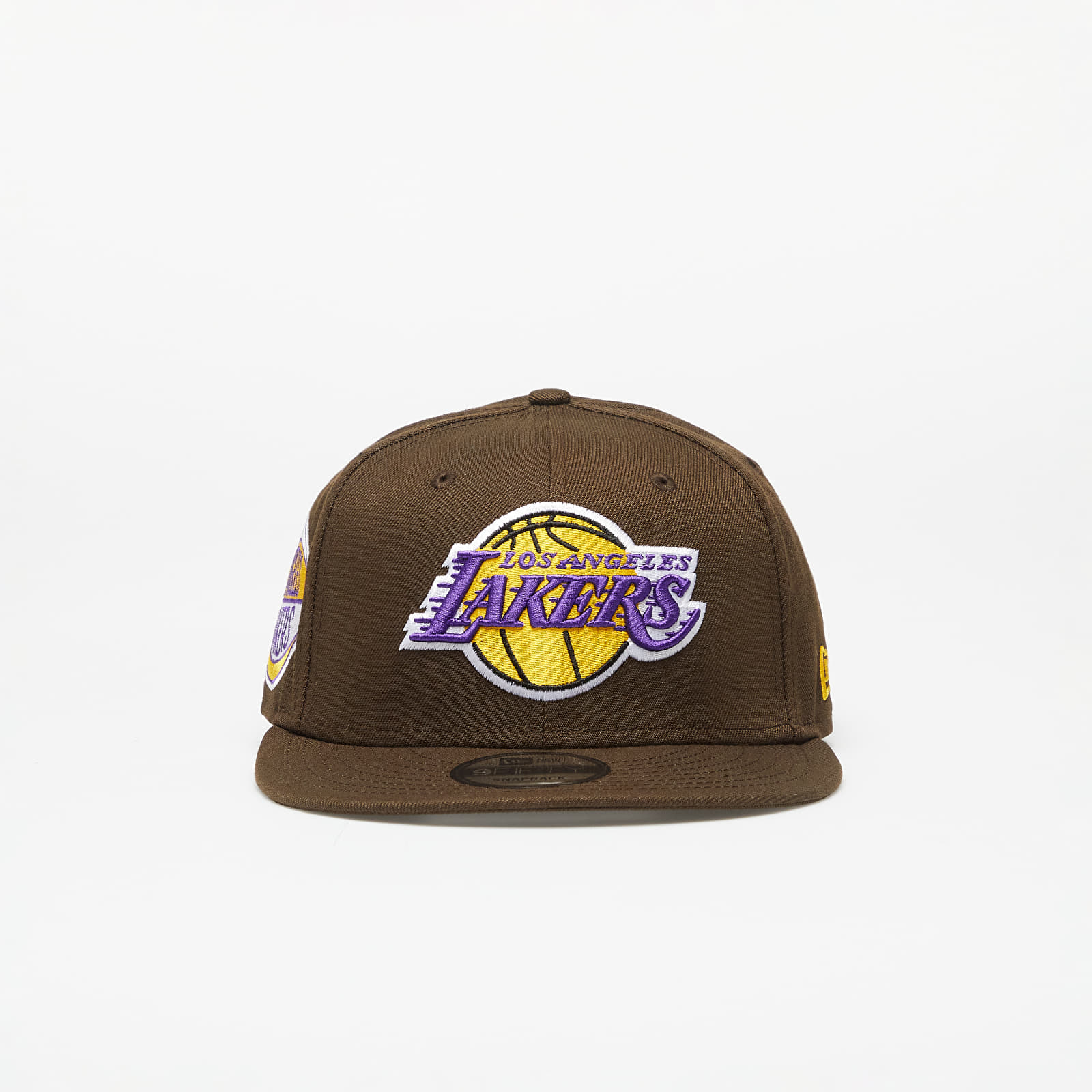 Levně New Era Los Angeles Lakers Repreve 9FIFTY Snapback Cap Walnut/ True Purple