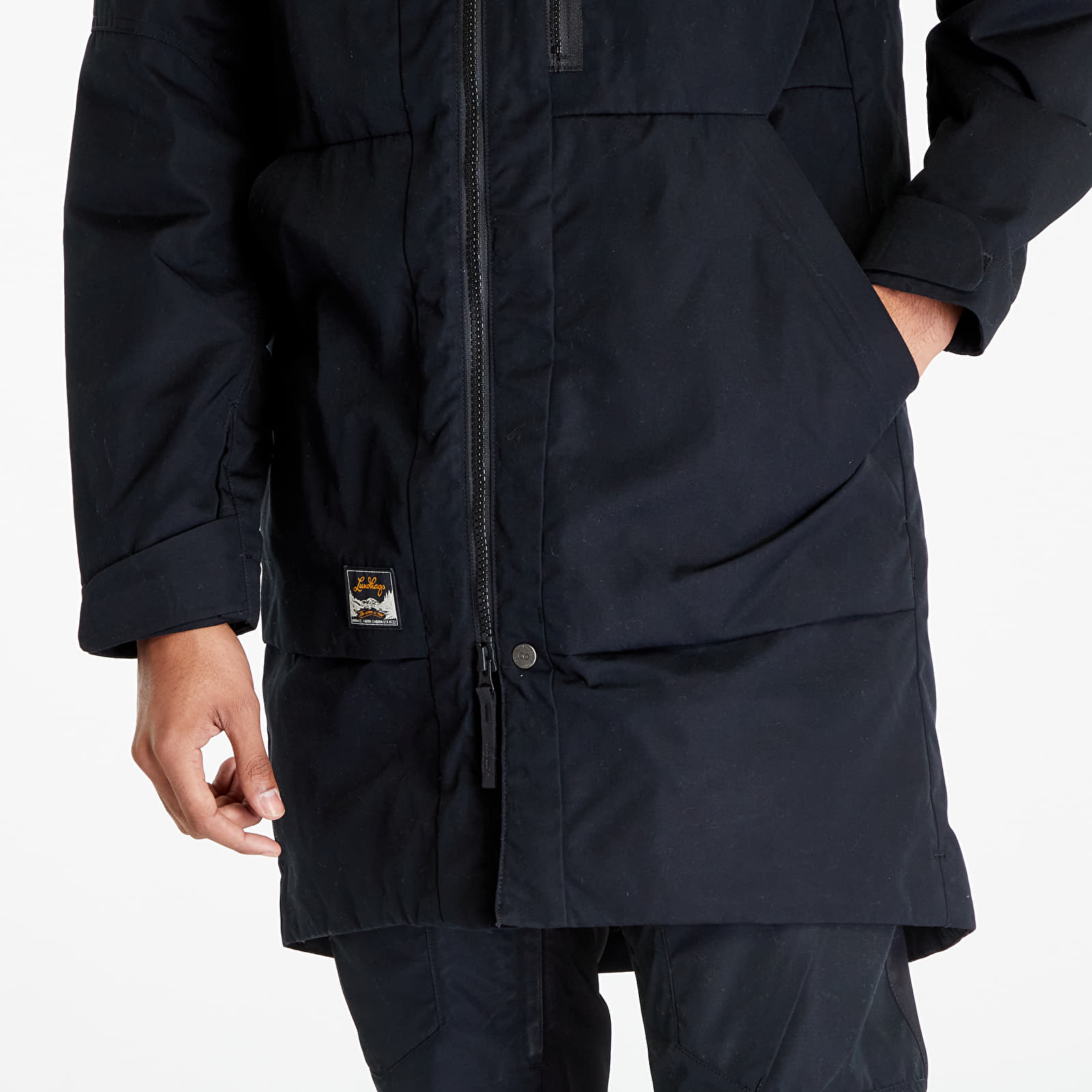 Kurtki Lundhags Knak Pile Parka Black