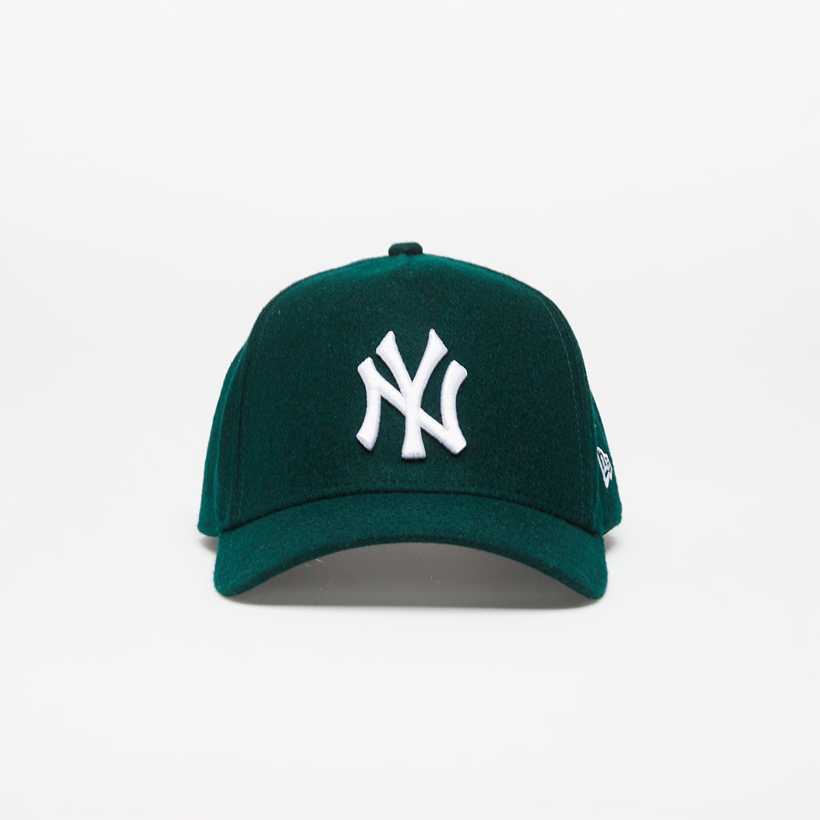 Caps New Era New York Yankees Melton Wool A-Frame Trucker Cap Dark Green/ White