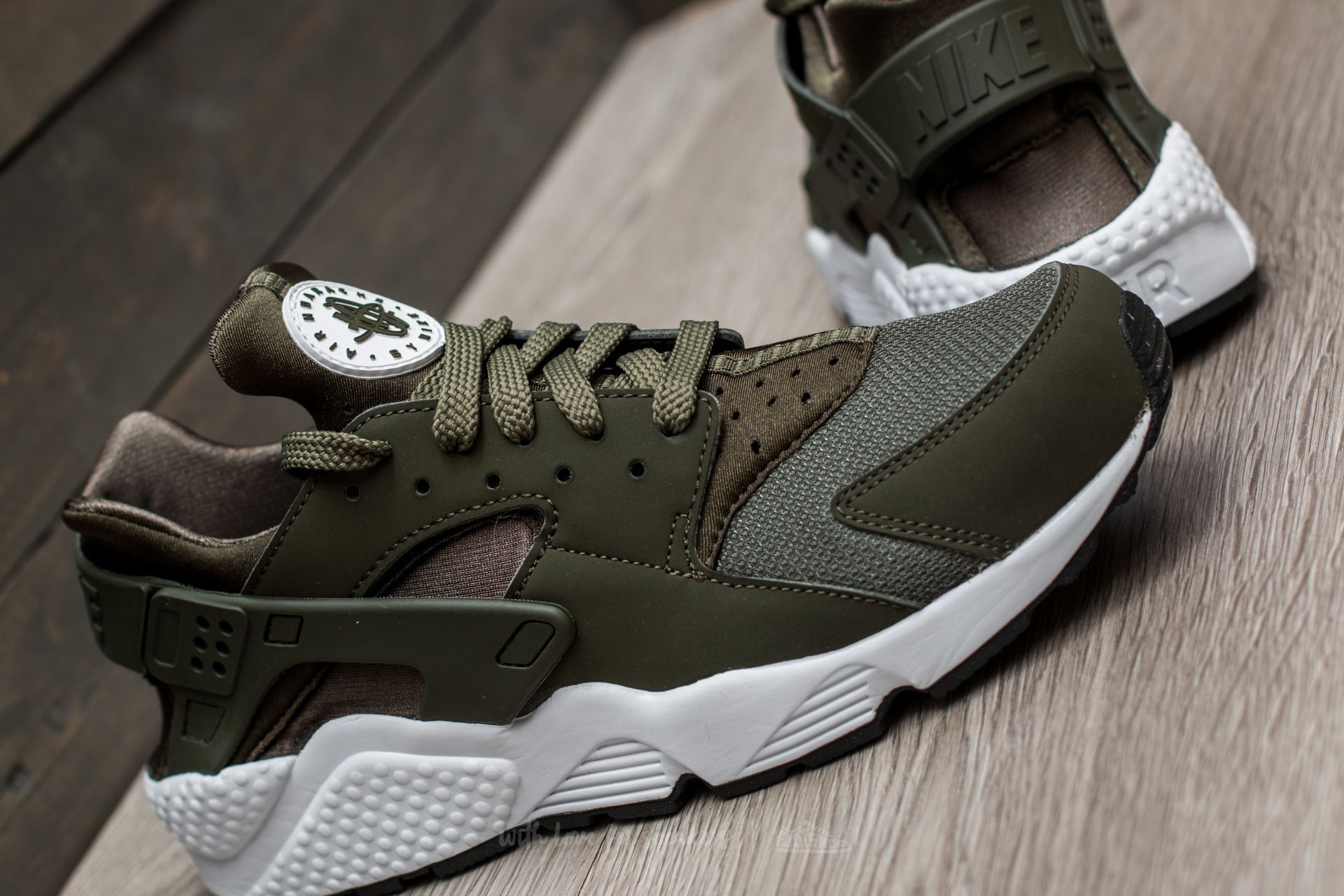 Men s shoes Nike Air Huarache Cargo Khaki Cargo Khaki White Footshop