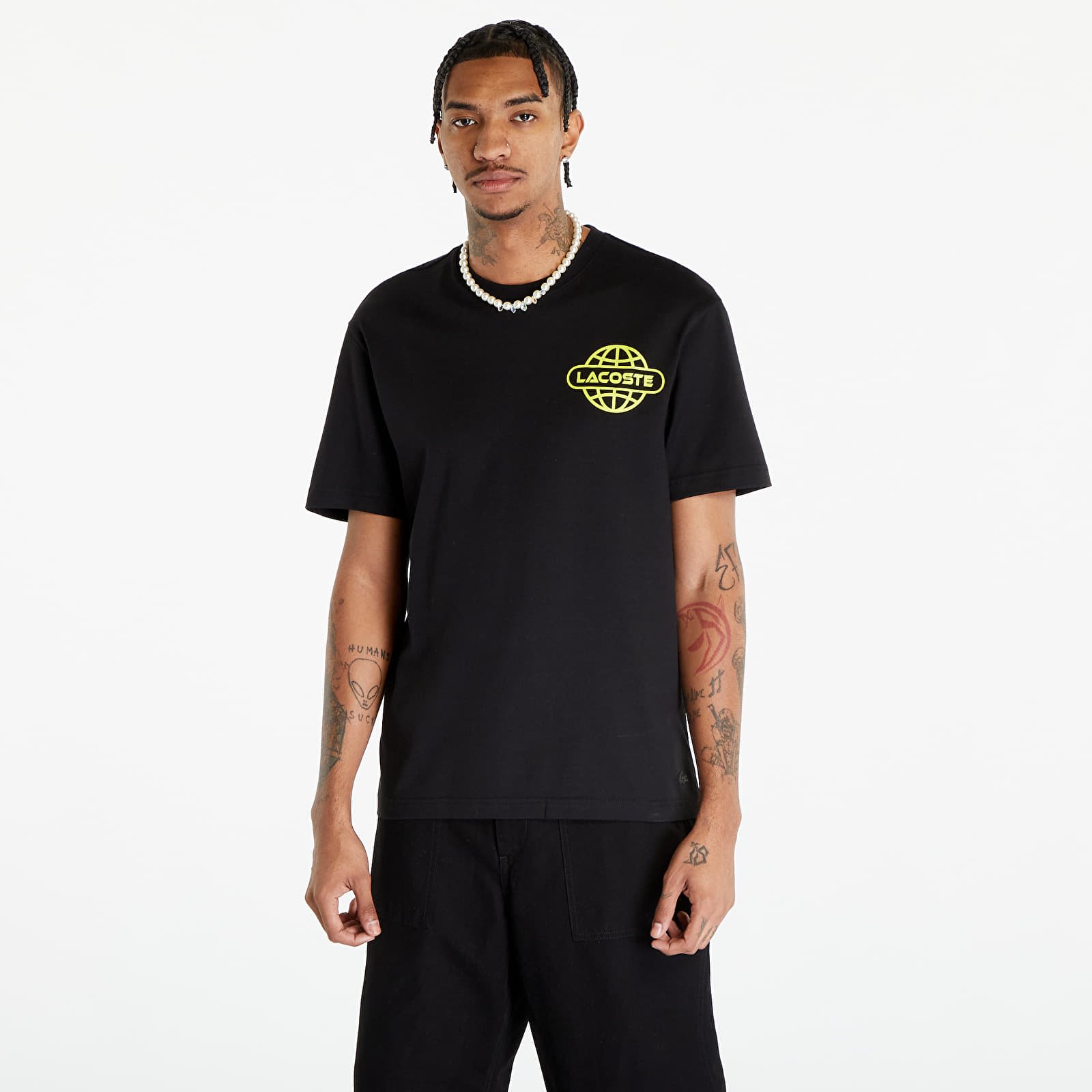 Magliette LACOSTE Men's T-shirt Black