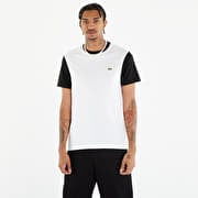 Silver Black LACOSTE T-shirts Men\'s Footshop Chine/ T-shirt |