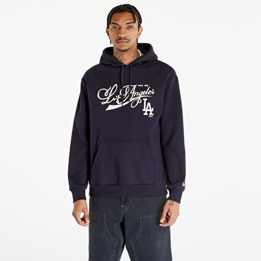 New Era MLB Retro Graphic Os Hoody Los Angeles Dodgers Navy/ White