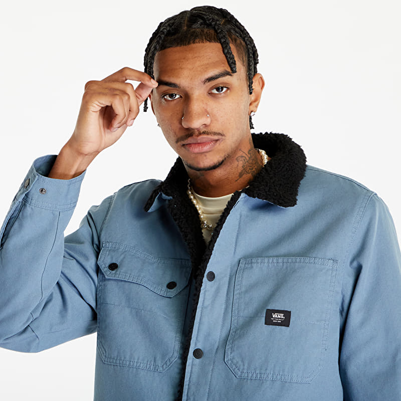 Vans Drill Chore Coat Sherpa II Blue Mirage | Footshop